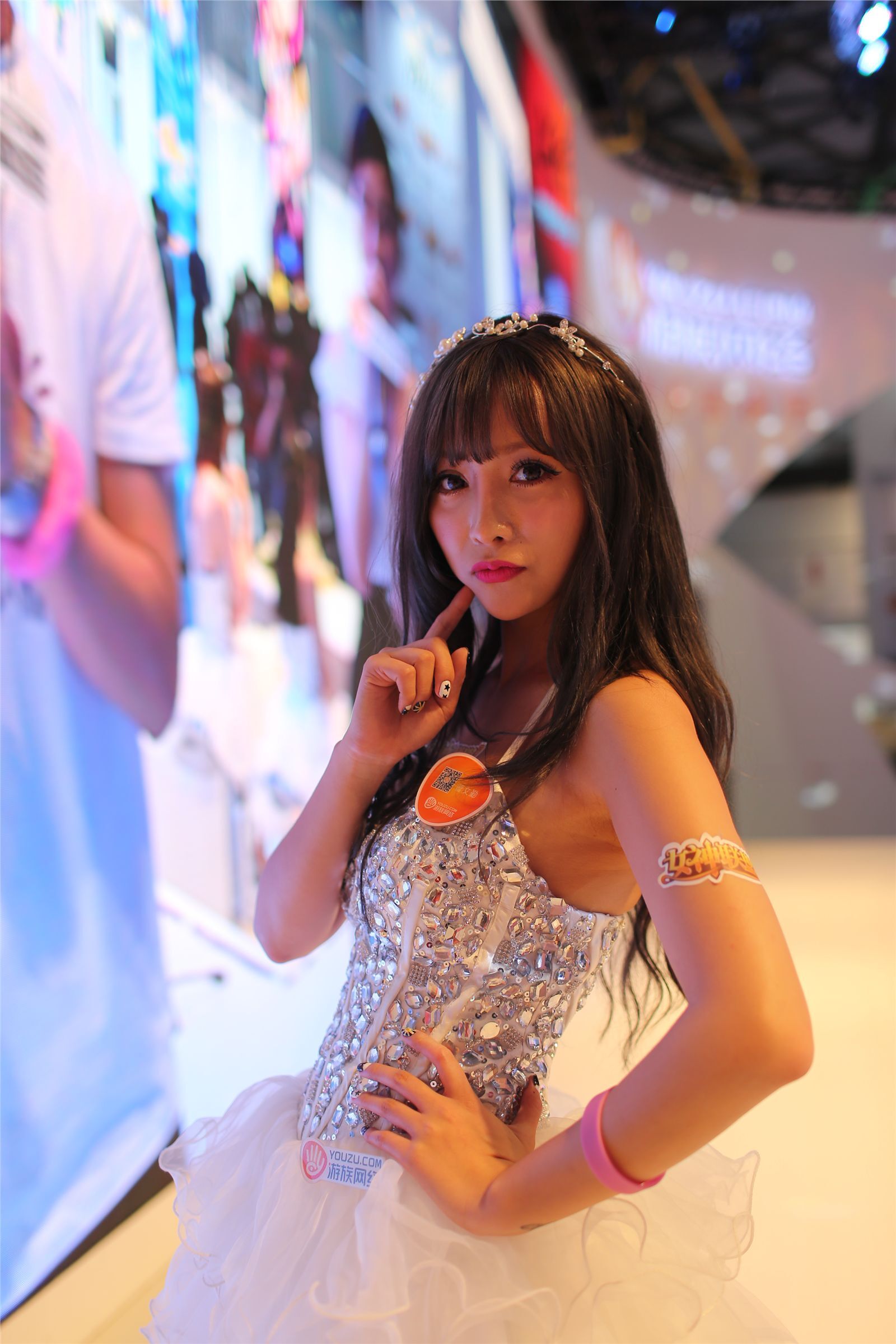 Chinajoy2014游族网络展台女神超清合集 1